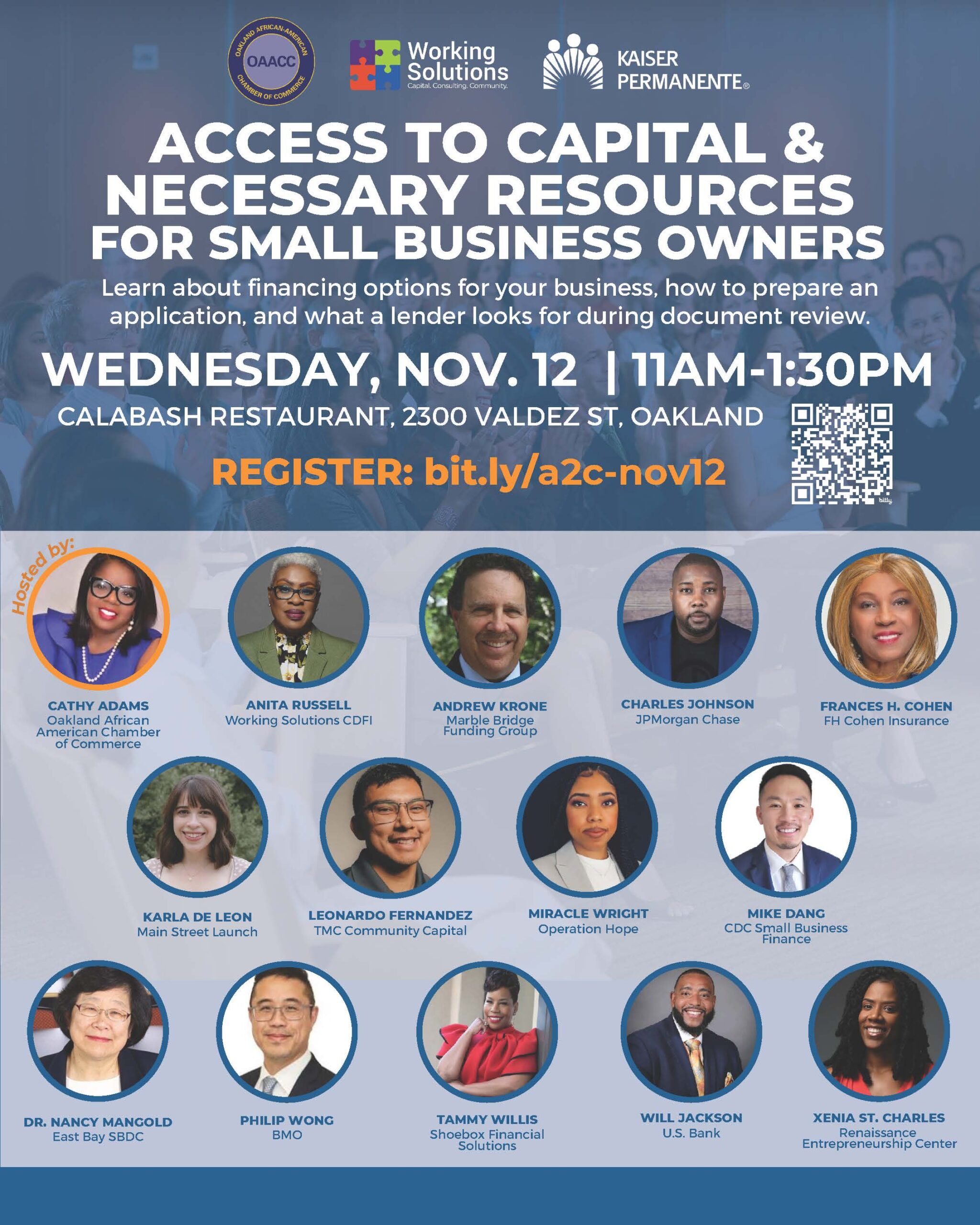 Access to Capital & Necessary Resources for Small Business Owners