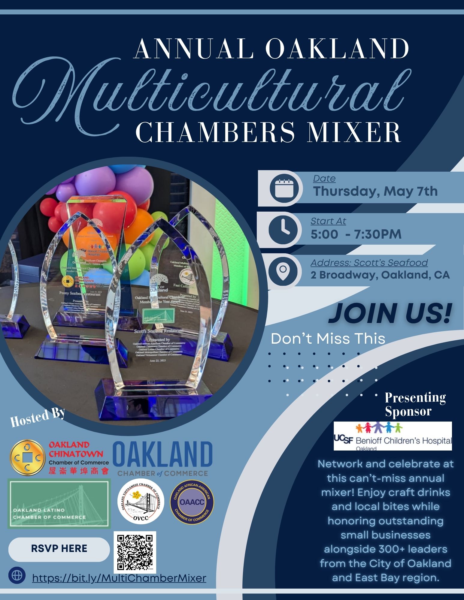 ANNUAL OAKLAND Multicultural CHAMBERS MIXER