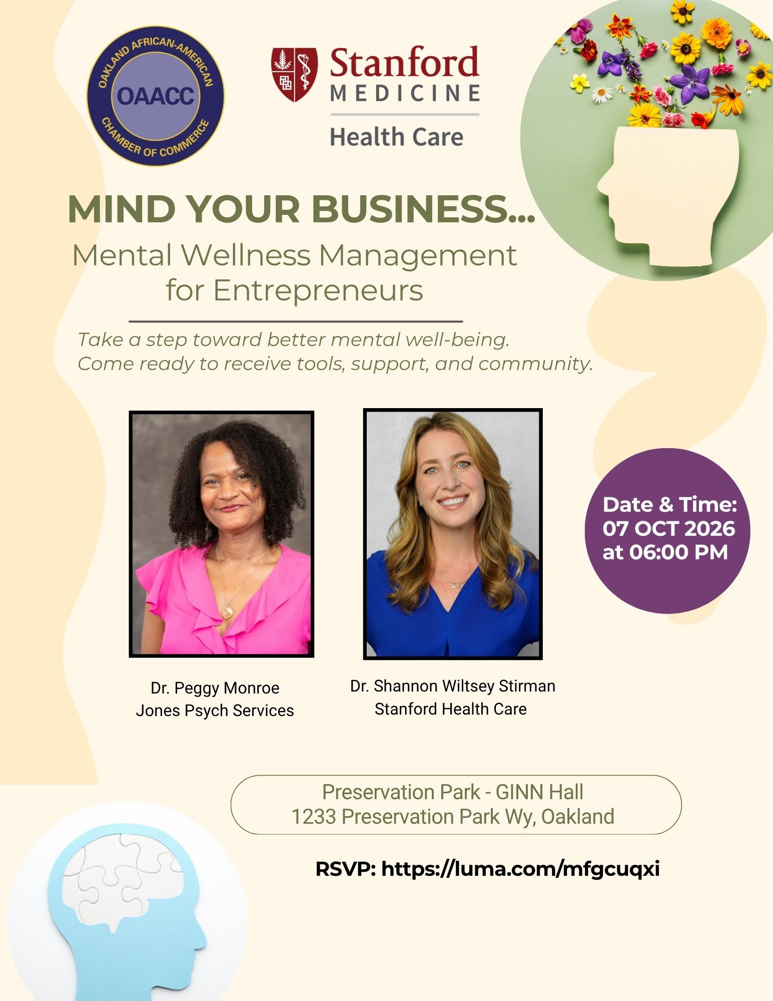 Mental Wellness Management for Entrepreneurs Mental Wellness Management for Entrepreneurs